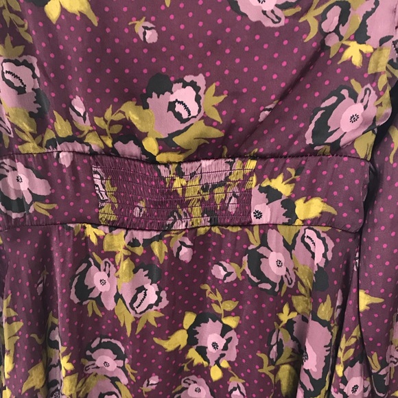 Free People Morning Light Mini Dress-Purple Combo - Picture 10 of 13